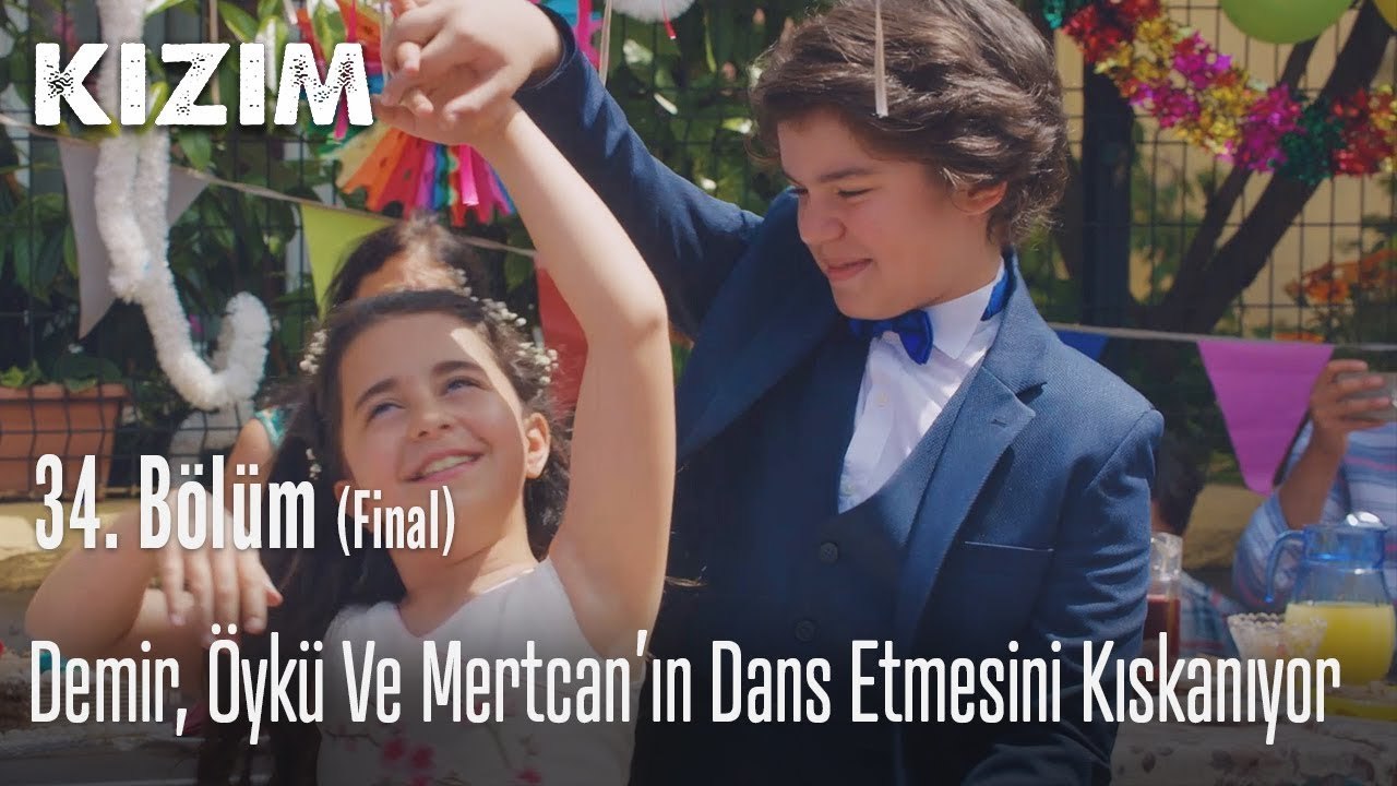 Demir, Öykü ve Mertcan'ın dans etmesini kıskanıyor - Kızım 34. Bölüm (Final)