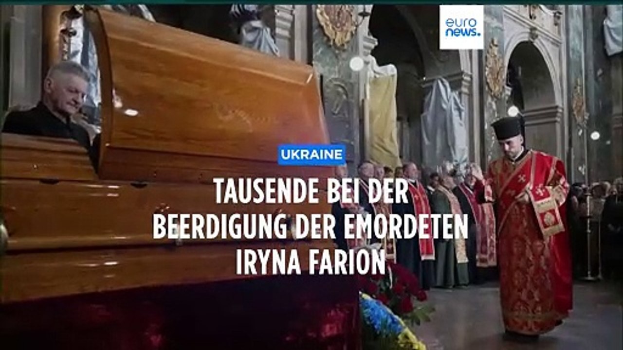 Tausende trauern um die ermordete ukrainische Nationalistin Iryna Farion