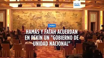 Hamás y Fatah firman en Pekín un acuerdo para crear un "Gobierno de unidad nacional"
