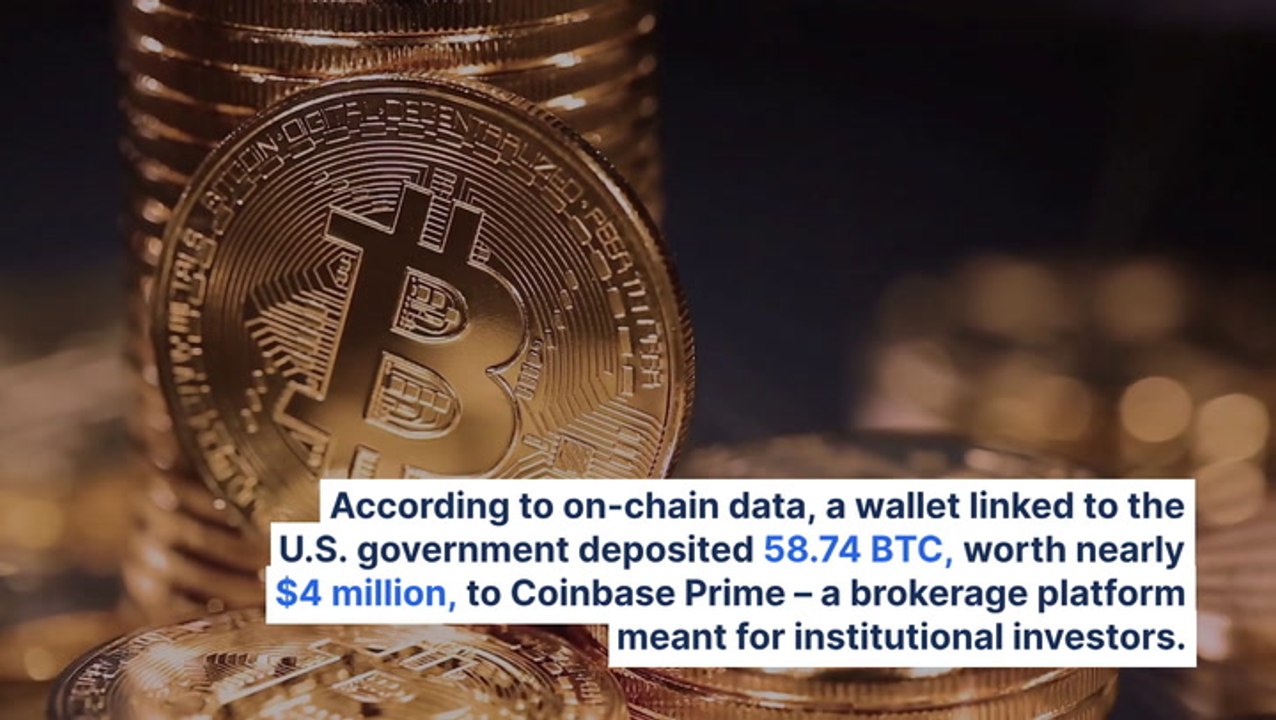 Bitcoin Worth Millions Moved By US Government Amid Rumors Of Strategic  Reserve Asset Endorsement