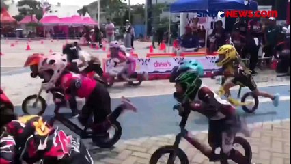 Download Video: 230 Peserta Anak-anak Ikuti Lomba Push Bike Race Satlantas Polrestabes Surabaya