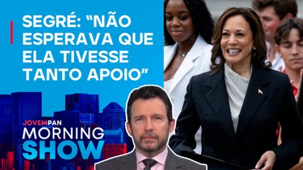 KAMALA chama TRUMP de “CRIMINOSO”; Gustavo Segré MANDA A REAL