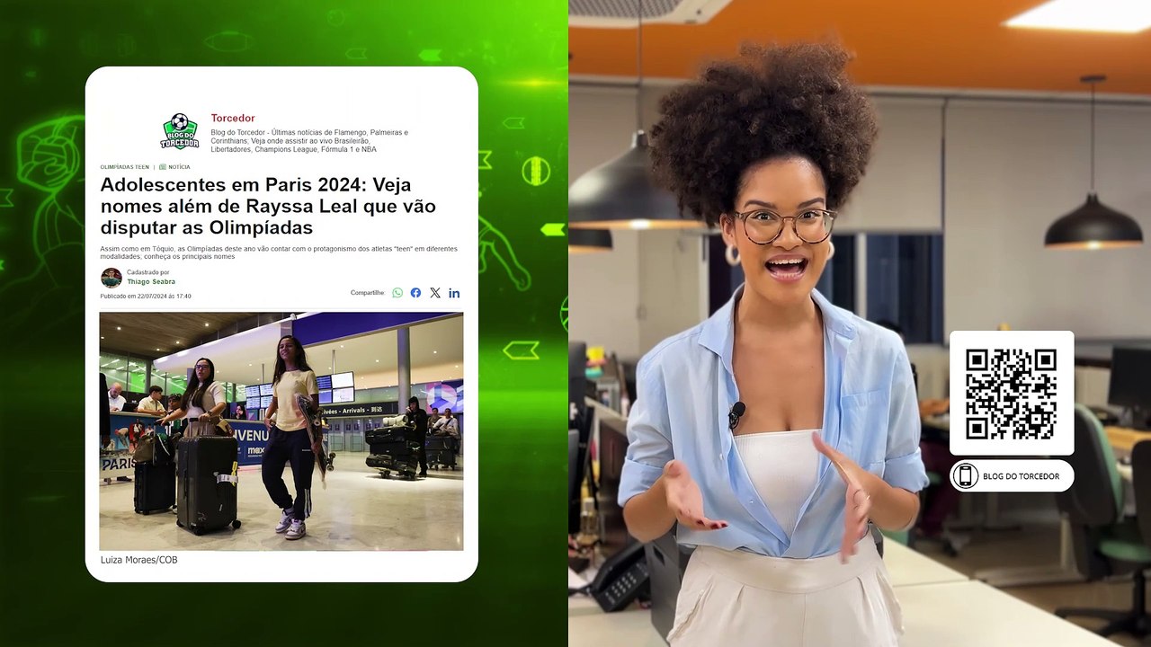 Paris 2024 receberá muitos atletas na adolescência; Confira alguns nomes [Piloto BT 23.07]