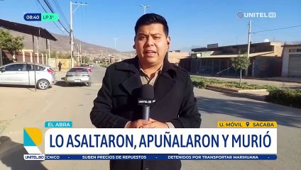 Cristian Céspedes retornaba de la universidad cuando fue atracado