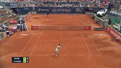 Kitzbühel - Gaston plus fort qu’Altmaier