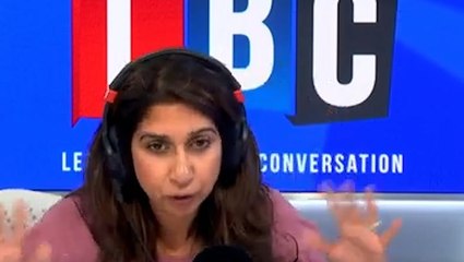 Listen: Suella Braverman told to hang her head in shame by angry LBC listener
