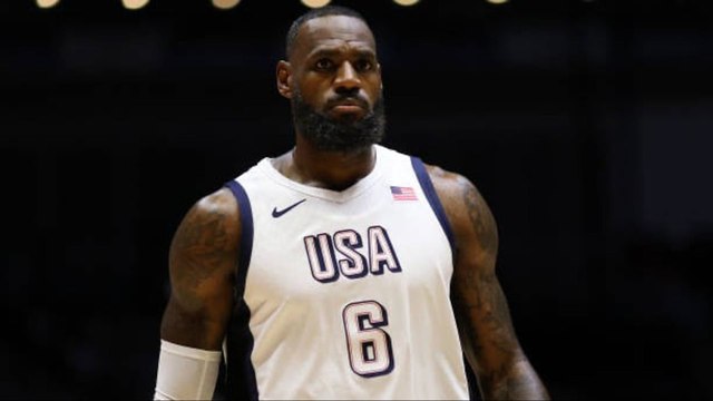 LeBron James Lidera A Estados Unidos En Su Último Partido Antes De Los Juegos Olímpicos