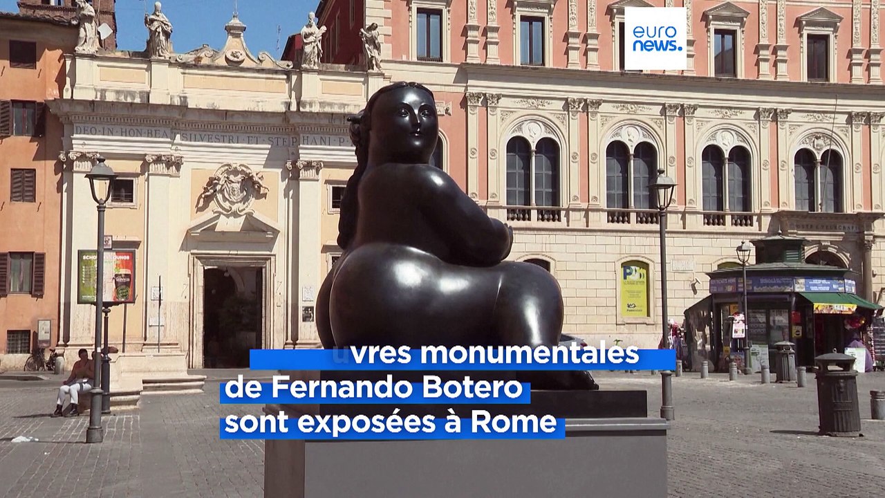 Italie : une expostion en plein air en hommage à Fernando Botero