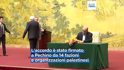 Cina media un accordo interno tra fazioni palestinesi per la gestione postbellica di Gaza
