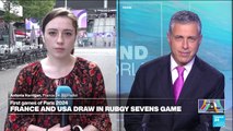 France draw with USA in Rugby Sevens as first games of Paris 2024 get underway