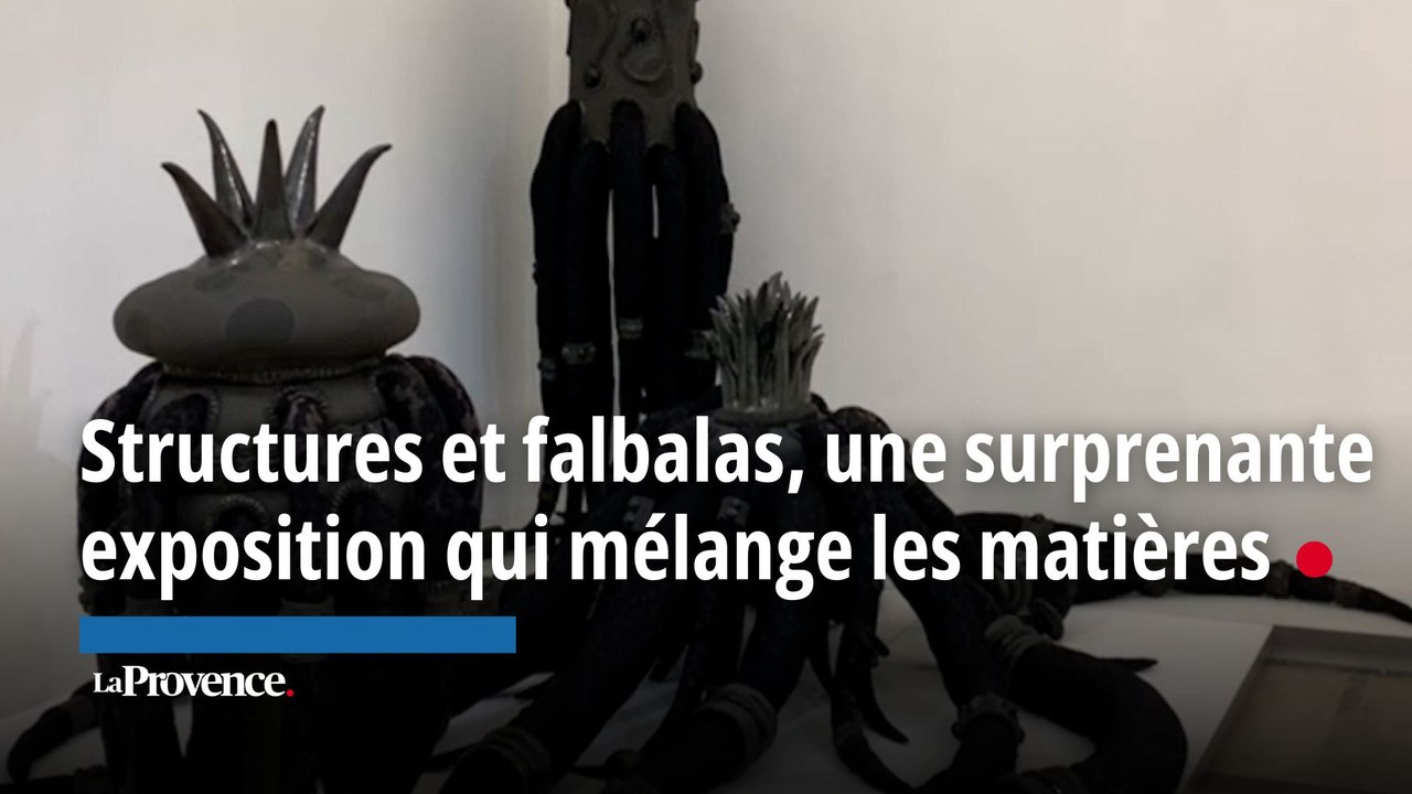 Structures et falbalas, une surprenante exposition qui mélange les matières