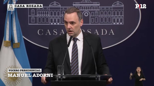 Adorni definió como una pavada la defensa de Villarruel a la selección argentina: Hizo más ruido de lo que fue