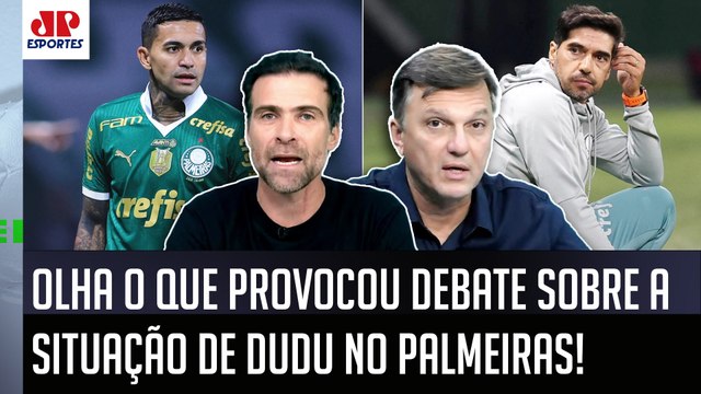 Eu NÃO ACREDITO NISSO, NÃO! Pra mim, o Dudu... OLHA o que PROVOCOU DEBATE sobre o Palmeiras!