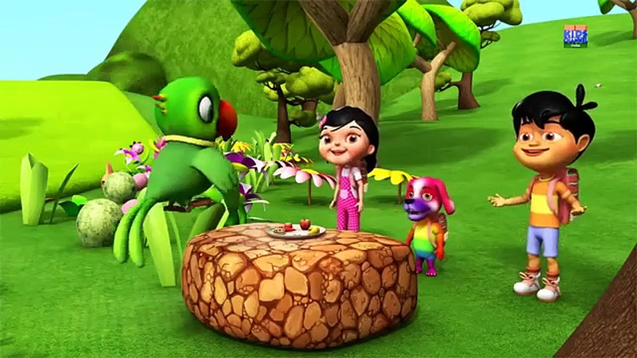 Main Tota Hindi Rhyme Children Hindi Rhyme मैं तोता मैं तोता Kids Channel India Hindi Rhyme