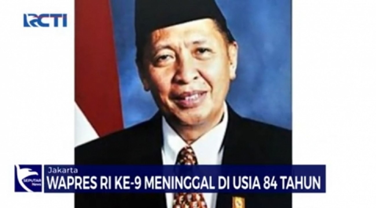 Wapres Ke-9 Hamzah Haz Tutup Usia