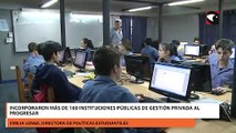 Incorporaron más de 160 instituciones públicas de gestión privada al progresar