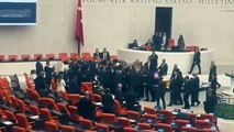 DEM'li terör sevici Ali Bozan TBMM'yi karıştırdı! AK Partili vekillere saldırdılar