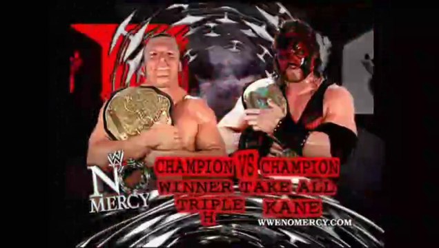 WWE No Mercy 2002 - Kane vs Triple H (Winner Takes All Match)