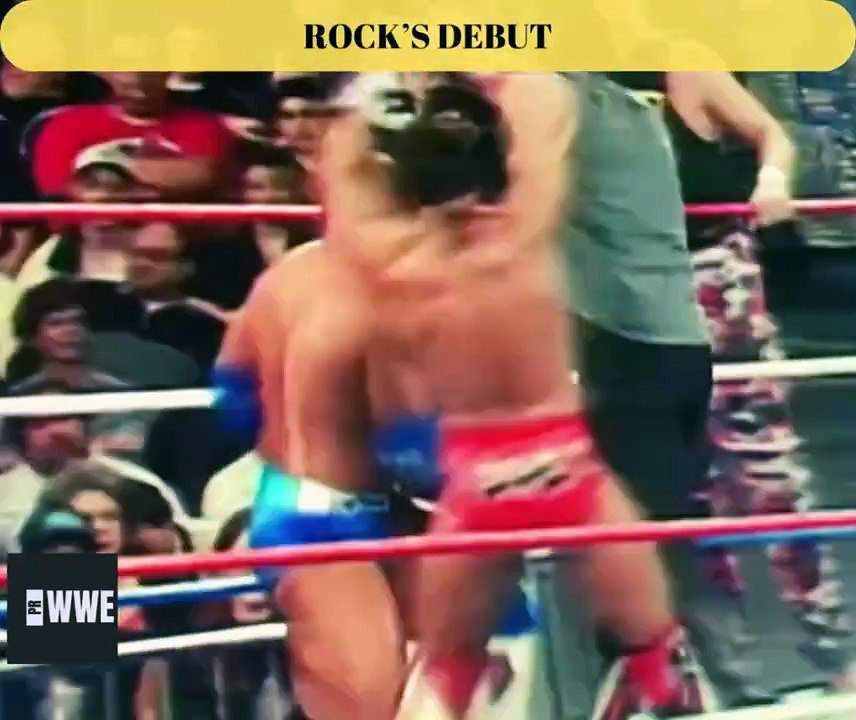 Rock Debut in WWE