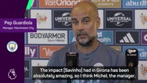 'Devastating' Savinho will bring a lot to Man City - Guardiola