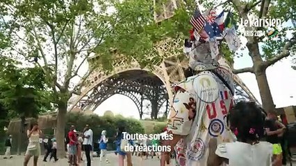 Vivianne, la super-fan américaine des JO que Paris s'arrache