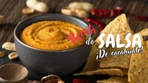 Salsa de cacahuate y chile de árbol, fácil y deliciosa | Recetas de salsas mexicanas | Cocina Vital