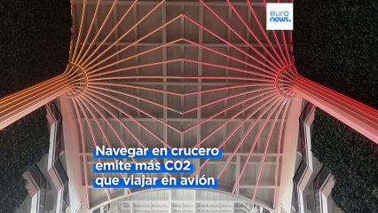 Los cruceros contaminan más que los aviones y los coches, pero los viajeros no lo saben