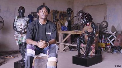 This Nigerian knows the key combination for art