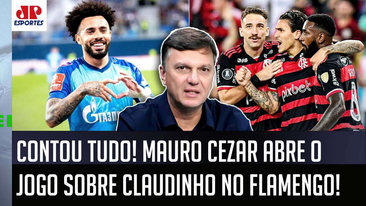 "É INFORMAÇÃO! Uma PESSOA do Flamengo ME FALOU ONTEM que..." Mauro Cezar CONTA TUDO sobre Claudinho!