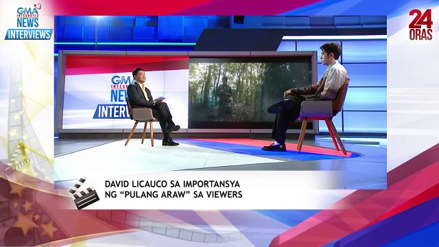 David Licauco, umaasang maraming Pilipino ang makakakuha ng aral ng Pulang Araw