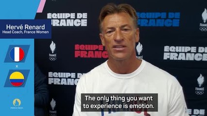 Скачать видео: Departing Renard hopes to 'experience the greatest emotions possible' at Olympics