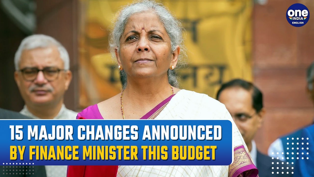 Union Budget 2024 Highlights: Here Are The 15 Major Changes Announced By Finance Minister | Oneindia