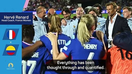 Departing Renard hopes to 'experience the greatest emotions possible' at Olympics