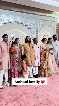 Ambani Family #AnantRadhikaCelebration #ARWeddingCelebrations #AnantRadhikaWedding #anantandradhika #anantambaniwedding #anantwedsradhika #AnantRadhika #radhikamerchant #anantambaniradhikamerchantwedding #AnantRadhikaWedding #AnantRadhikaPreWedding #