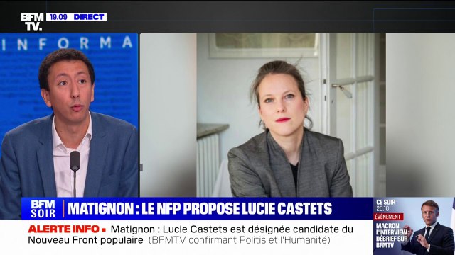 Lucie Castets, candidate du NFP à Matignon: S'ils avaient réellement une (candidature sérieuse), il l'auraient proposée dès le départ , réagit Othman Nasrou (LR)