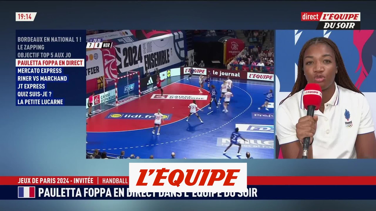 Foppa : «Des JO totalement différents» - Handball - JO 2024 - Bleues