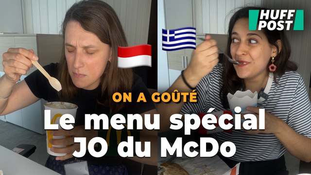 Le HuffPost a goûté le menu spécial jeux olympiques du McDo