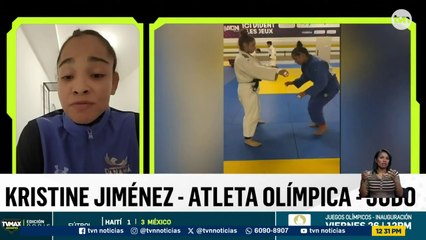 Kristine Jiménez expresa cómo se siente a pocos días de competir en París 2024
