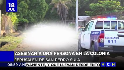 ¡A machete limpio! Con saña matan a hombre en colonia Jerusalén, SPS (Corregido)