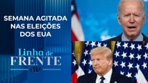 Trump perdeu visibilidade após renúncia de Biden? Bancada analisa | LINHA DE FRENTE