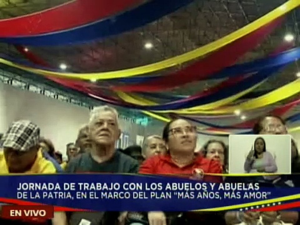 Pdte. Nicolás Maduro ordenó la entrega mensual de combos alimenticios para los abuelos y abuelas