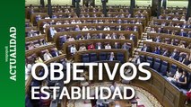 El Congreso tumba los objetivos de estabilidad y frena el primer paso para aprobar los PGE