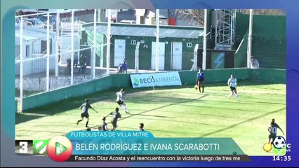 Diario Deportivo - 23 de julio - Belén Rodríguez y Ivanna Scarabotti
