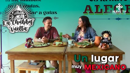 Pambazos, huaraches, tostadas borrachas, troles y más en "Pulquería San Luis Rey" - La Chubby Vuelta de NueveTV