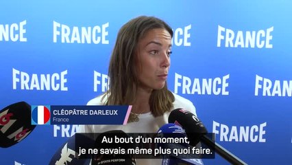 Paris 2024 - Darleux : “Franchement, j'ai vraiment galéré et galéré”