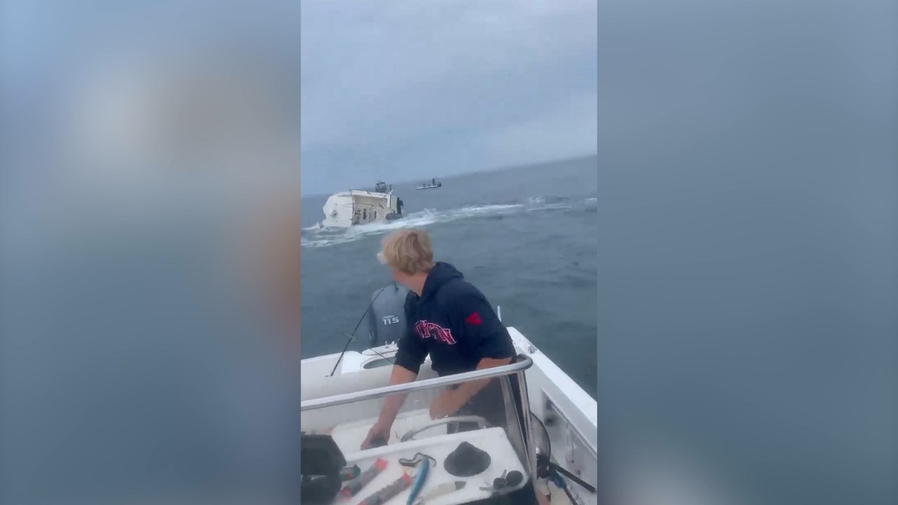 Dramatic encounter: Whale sinks boat in New Hampshire waters