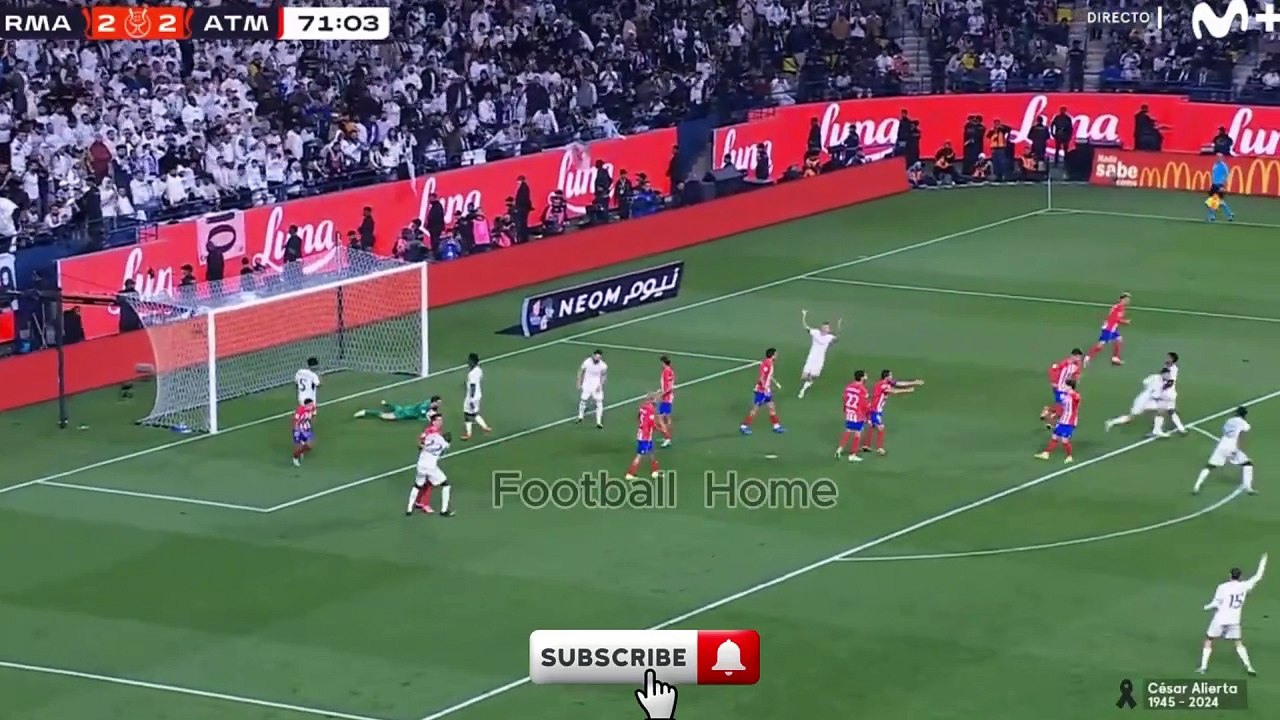 Real Madrid vs Atletico 6-3 -Highlights & All Goals Friendly Match 2024