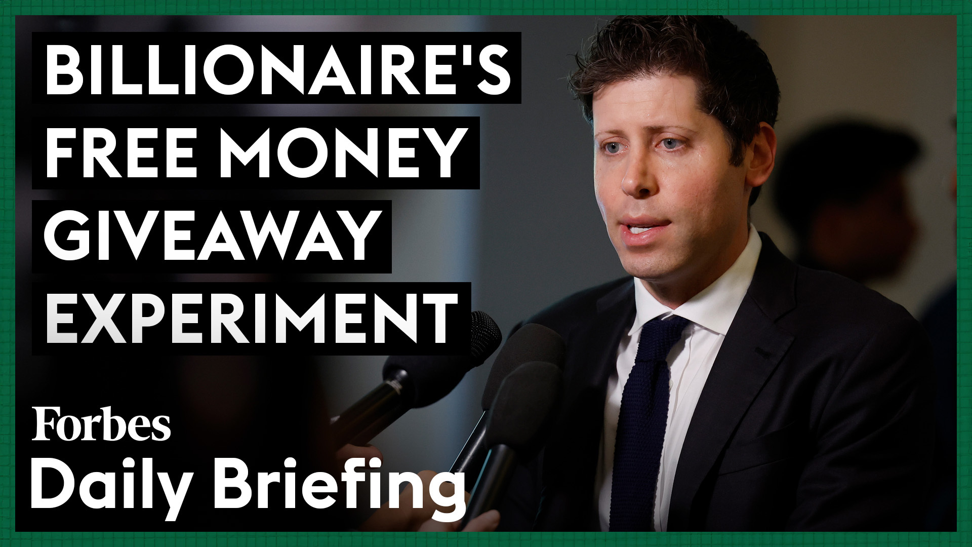The Impact of OpenAI Founder Sam Altman’s Generosity: Thousands of People Receive Free Money and See Their Lives Transformed