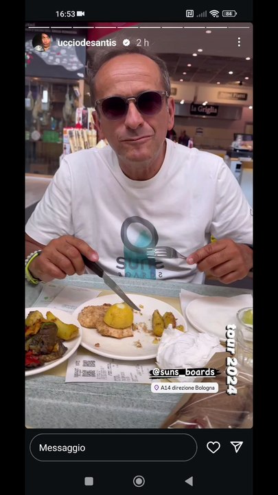 pausa in autogrill