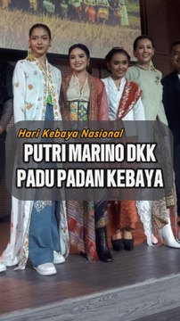 Inspirasi Padu Padan Kebaya Kasual ala Putri Marino Hingga Cicit Proklamator